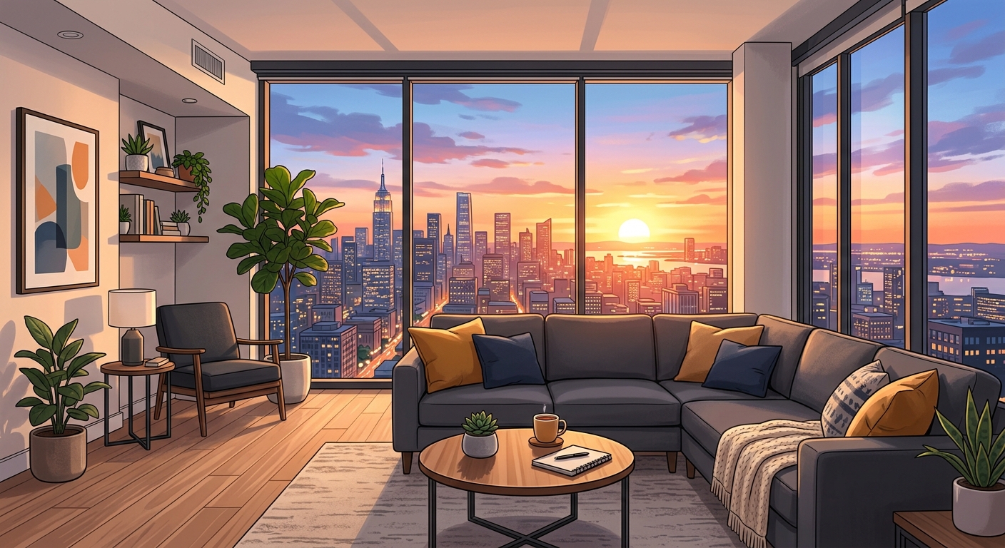 Vistas espectaculares sin cortinas: un activo de valor.